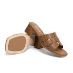 Шлепанцы женские Belle, коричневый - фото 5