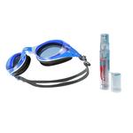 LINING Плавательные очки silicone unisex black blue - фото 4