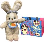 Плюшевая кукла зайчик высота 36 см Lionf - фото 3