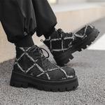 Мужские черные ботинки Martin Boot WEISHIBANGWEI - фото 9