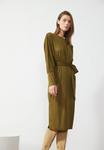 Платье из джерси Anna Field, хаки - фото 3