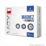 Max Magnesium + B Комплекс Стресс Переутомление 60 таблеток, Colfarm - фото