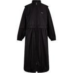 Дождевик на молнии с логотипом Prada, черный - фото