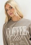 Толстовка Yours Clothing Sweatshirt, Light Brown/Brown - фото 4