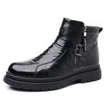 KACHILANG Ботильоны мужские черные - фото