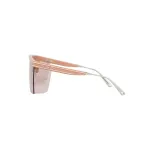 Acetate Metal Irregular Shape Sunglasses DIOR, розовый - фото 2