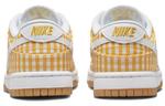 Женские кроссовки для скейтбординга Nike Dunk, White/Yellow - фото 5