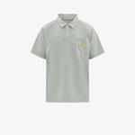 Мужская поло CAT, серый - фото