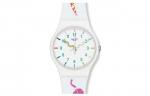 Мужские белые часы SUOZ158 SWATCH - фото