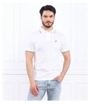 Футболка поло мужская Save The Duck с окантовкой ворота и рукавов, белый - фото 3