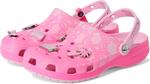 Сабо Crocs Barbie Classic Clog, разноцветный - фото