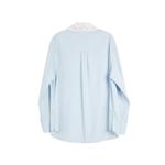 ELLE Рубашка Women's Blue Lapel Moderate - фото 2