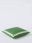 Подушка с шевронной каймой John Lewis, Green - фото 3