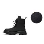 Крутой экипаж Мартин Ботинок 5 см Унисекс Дункол, черный с флисовой подкладкой - фото 10