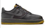 Кроссовки Nike Air Force 1 Grey Yellow - фото 5