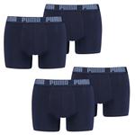 Боксеры Puma Boxershorts PUMA BASIC BOXER 4P, цвет 321 - navy - фото