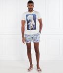 Футболка мужская Vilebrequin с рисунком, экрю - фото 2