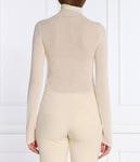 Блуза Patrizia Pepe Regular Fit, бежевый - фото 4