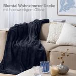 Одеяло Blumtal темно-синий, 130/150 см - фото 6