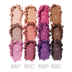 Палитра теней ChromaPlus 12-Pan Eyeshadow Palette Morphe, Electric Currant - фото 2