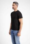 Футболка LERROS Basic T-shirt, Schwarz Grau/Mottled Dark Grey - фото 5