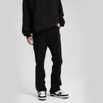 Джинсы Unisex UNKNOWTAL, белые с прорезью и рваным краем - фото 9