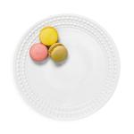 L’Objet Perlée Белая десертная тарелка L'Objet, белый - фото 3