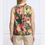 Блузка стандартного кроя Liu Jo, зеленый - фото 3