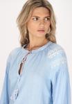 Блуза usha, светло-голубой - фото 5