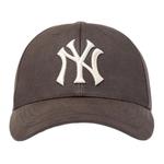 MLB Хлопковая бейсболка унисекс коричневая, Brown - фото 3