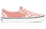 Кроссовки classic slip-on 'rose dawn checkerboard' Vans, розовый - фото 2