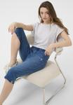 Джинсовые шорты Kaffe, цвет Washed Destroyed Blue Denim - фото 5