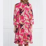 Платье с добавлением шелка Marc Cain, красный - фото 3