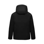 LINING Пуховик унисекс черный - фото 3