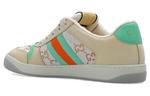Кроссовки screener 'gg crystals - beige green orange' Gucci, бежевый - фото 4