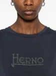 Футболка с логотипом Herno, синий - фото 5