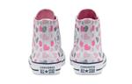 Кроссовки chuch taylor all star hi pink/white Converse, розовый - фото 4