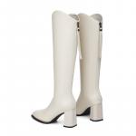 Женские сапоги до колена, 7 см Elle, черный - фото 12