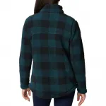 Женская флисовая куртка West Bend на молнии Columbia, Night Wave Check - фото 2