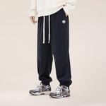 Вязаные спортивные штаны унисекс Doraemon, цвет хизер серый (боксерские) - фото 10