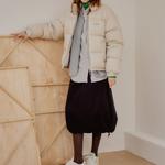 Пуховики Unisex Beige COVERNAT, бежевый - фото 8