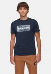 Футболка Mammut TROVAT LOGO, Marine/Blue - фото