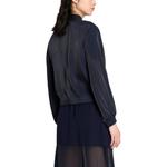 Застёгивающаяся на молнию куртка-бомбер ARMANI EXCHANGE, тёмно-синий - фото 8