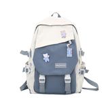 Рюкзак унисекс Banyanu, Фиолетовый + значок - фото 2