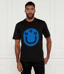 Футболка Hugo Blue Nimper Regular Fit, черный - фото