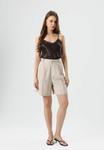 Шорты D.MoRo HIGH WAIST, Beige - фото 2