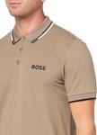 BOSS Мужская поло Paddy Pro, Dust - фото 3