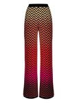 Брюки с зигзагообразным узором Missoni, черный - фото