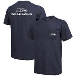 Футболка с карманами Tri-Blend Threads Seattle Seahawks Threads - Темно-синий Majestic - фото 4