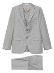 Шерстяной костюм Boglioli, серый - фото